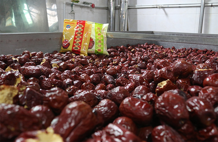 3.挑選完成，準(zhǔn)備開始用攤晾蒸煮釀酒設(shè)備蒸煮