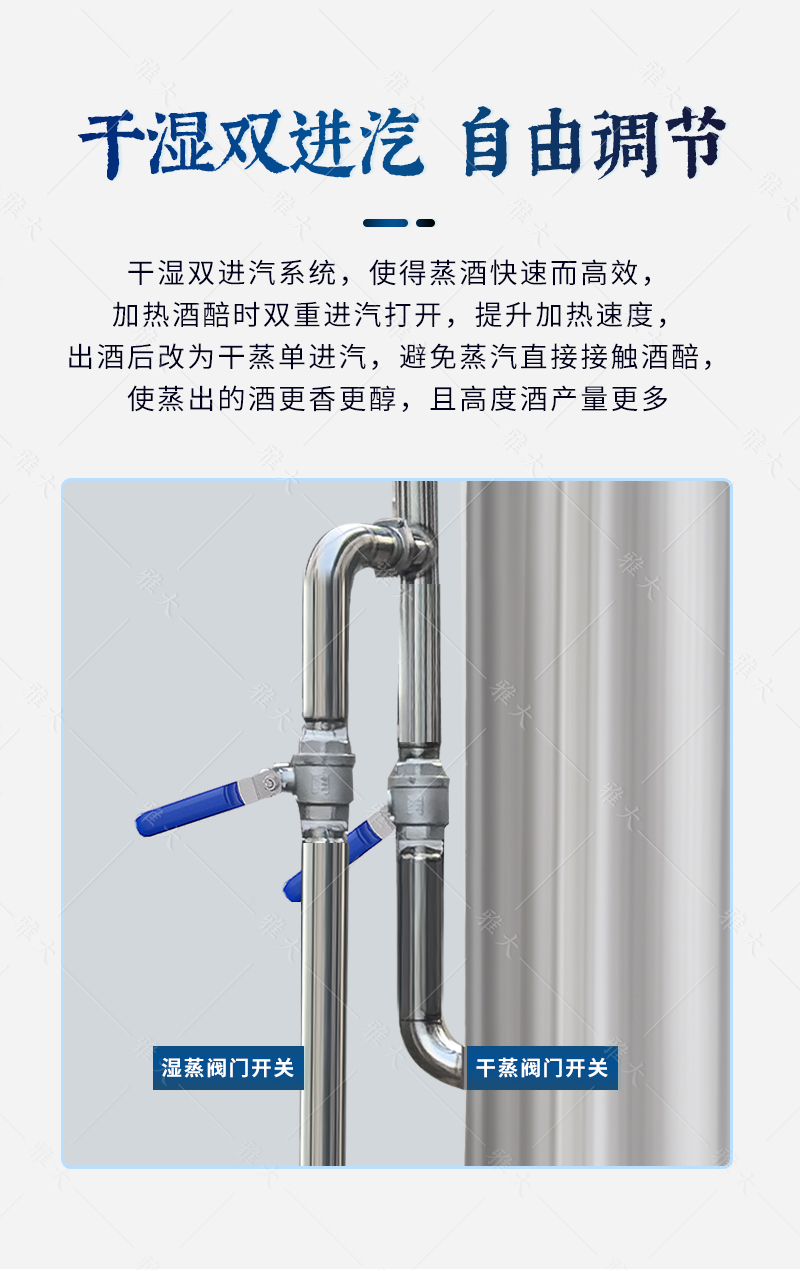雙模干蒸釀酒設備_06